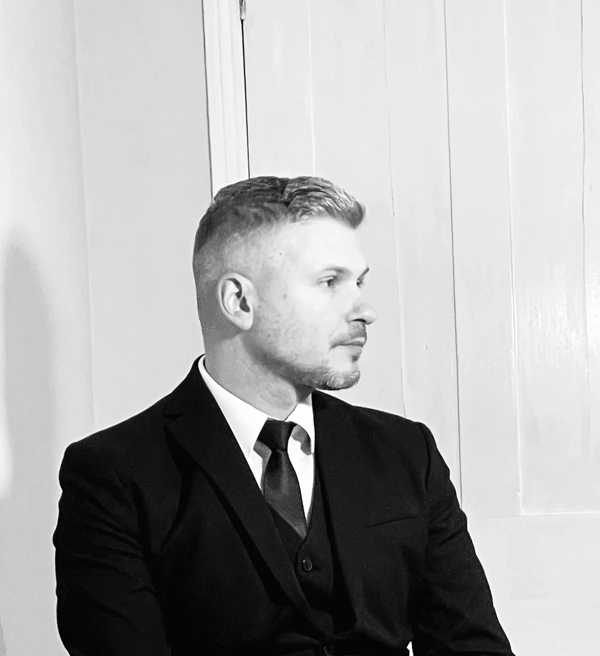 Portrait of Alex, co-founder of Mousehold Studio, leading Google Ads and search growth