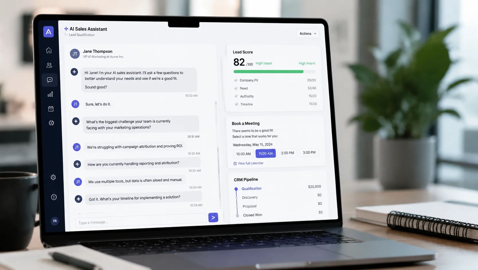 Lead generation assistant for UK small business