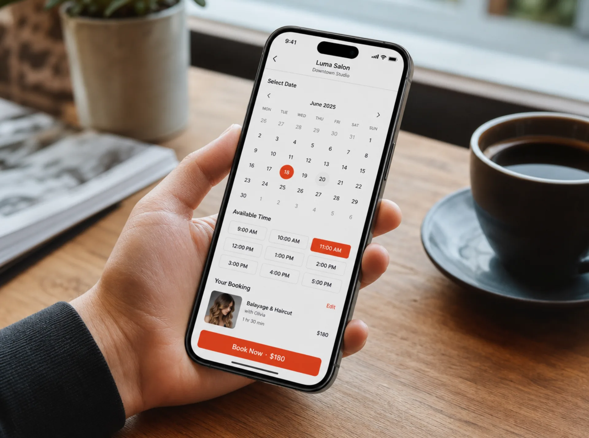 Booking and enquiry app built by Mousehold Studio