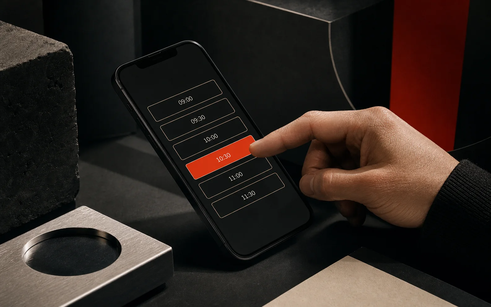 Booking and enquiry app built by Mousehold Studio