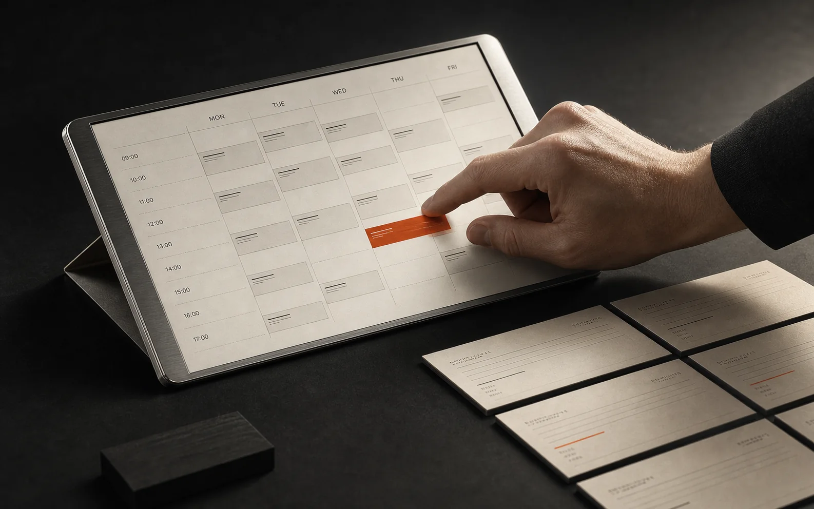 Staff and resource calendar for UK small business