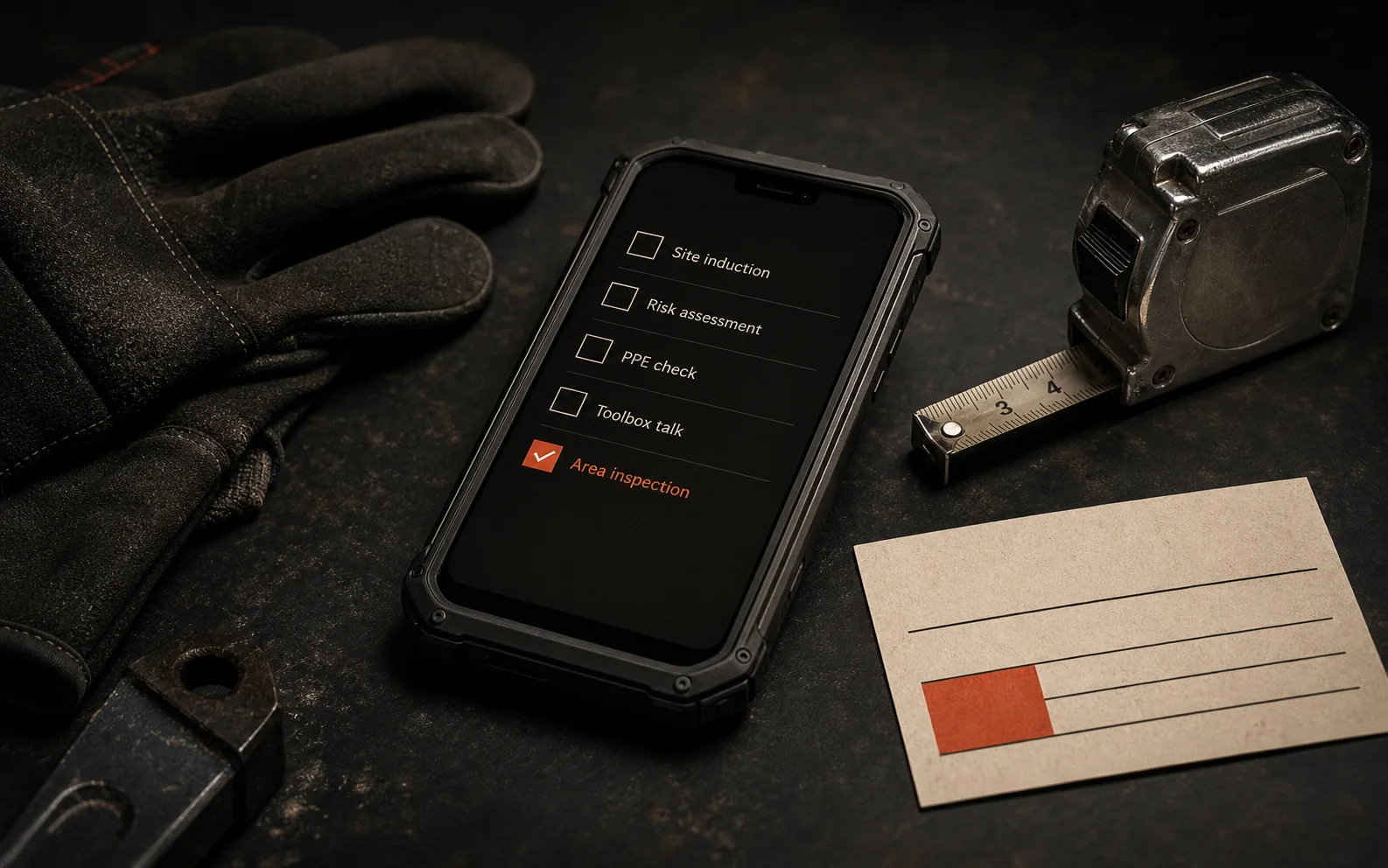 Field job workspace for UK small business