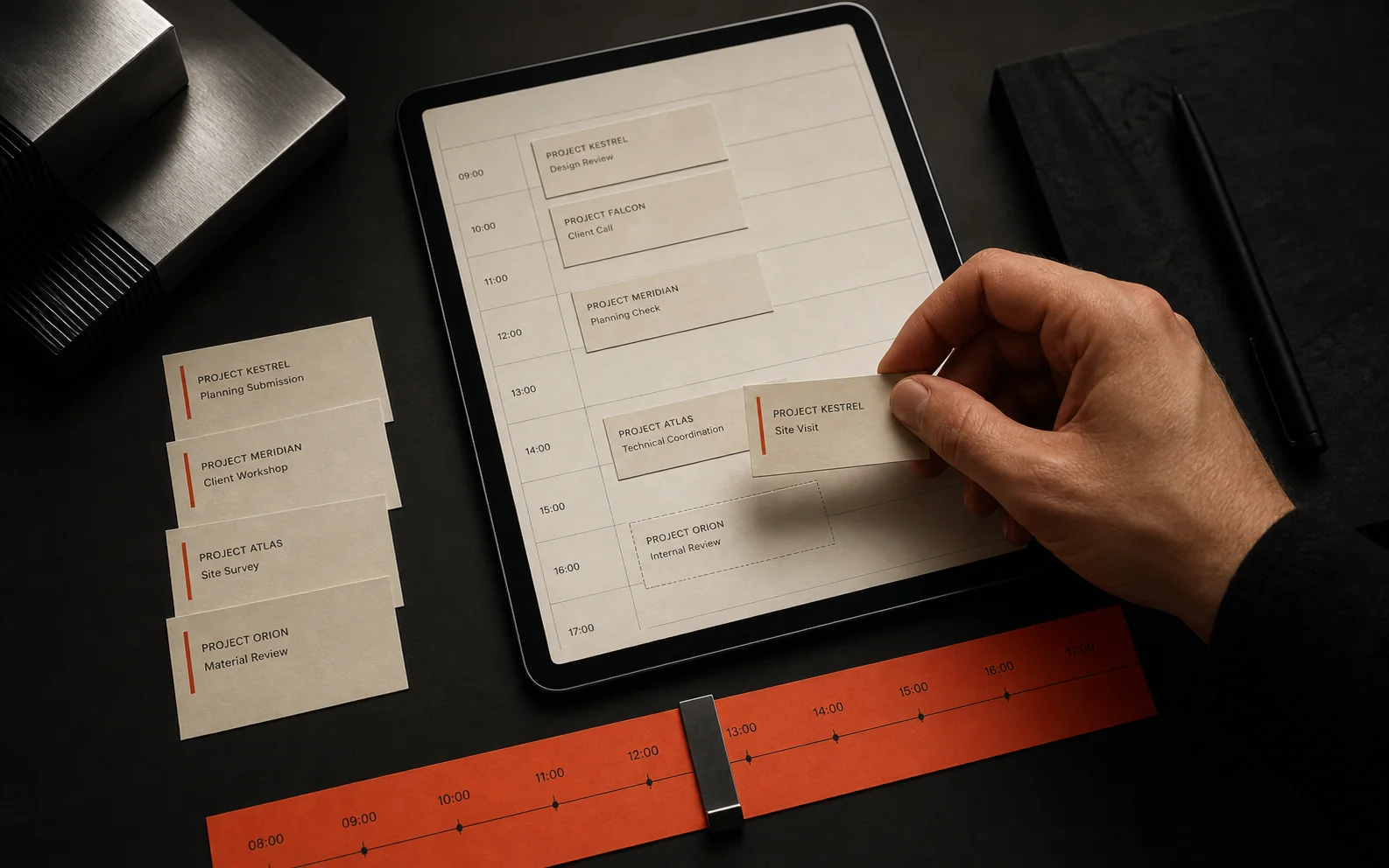 Job management system built by Mousehold Studio