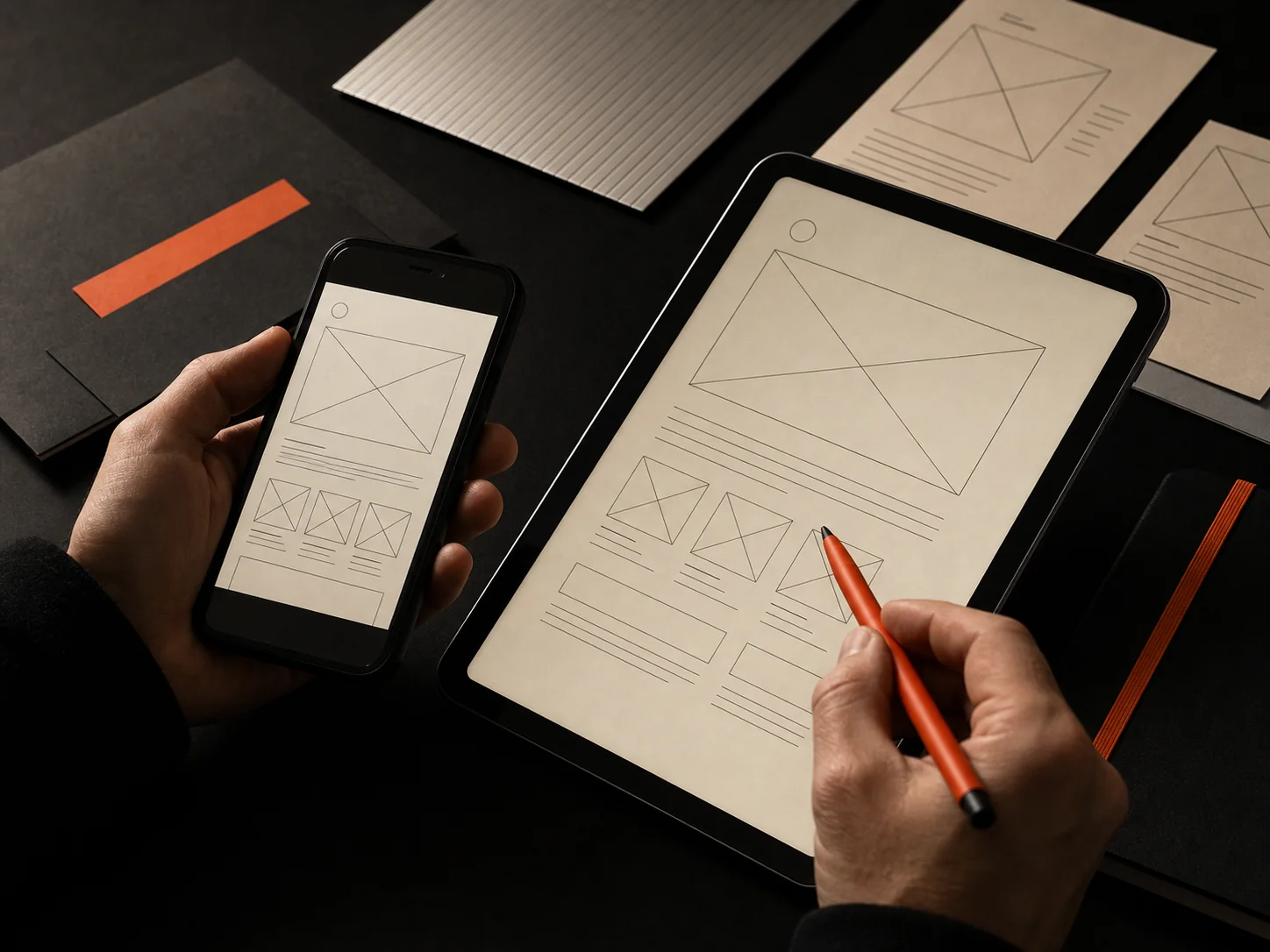 React Native mobile app development workspace for a UK small business
