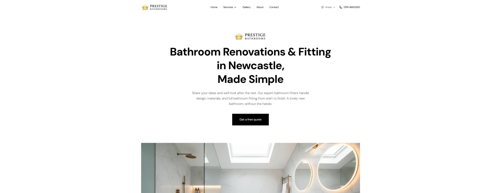 Prestige Bathrooms Northeast